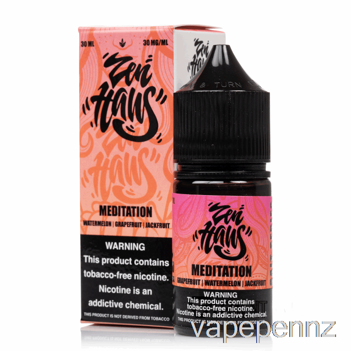 Meditation - Zen Haus SALTS - 30mL 30mg VAPE NZ